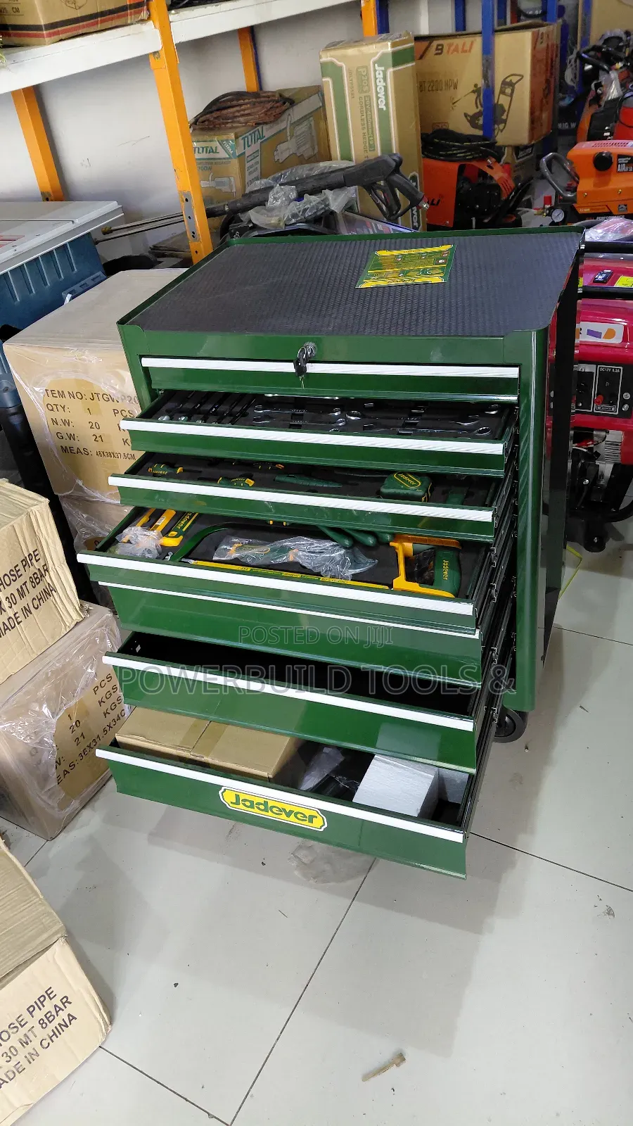 7 Drawer Tool Cabinets With 211pcs