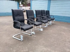 Leather Waiting Chair 