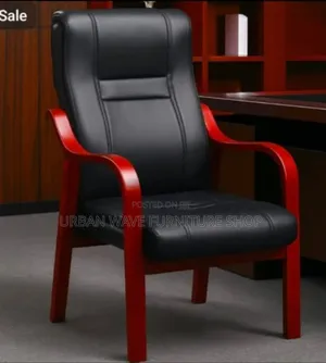 Presidential Leather Wooden Stylish Chair