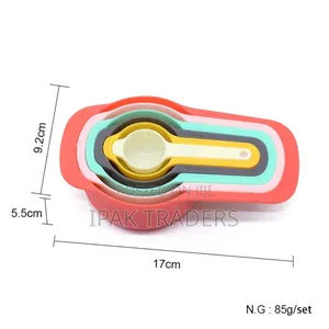 Colorful Nesting Measuring Cups Spoons Set