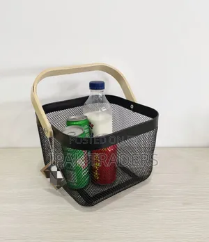 Meshed Modern Storage Basket Size 21*21*18 Cm