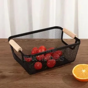 Meshed Modernstorage Basket Rectangular 
Size 30*20*13 CMS