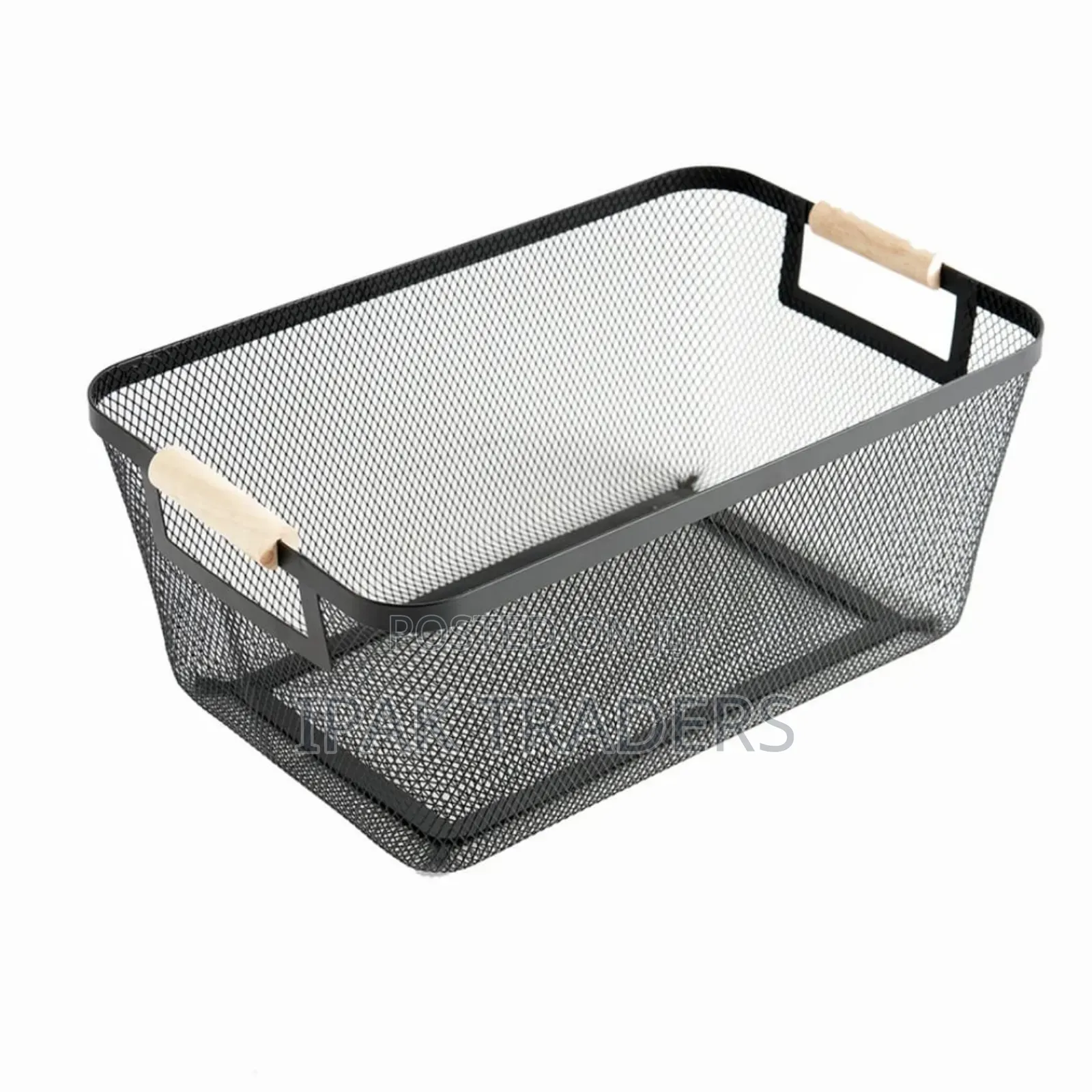Meshed Modernstorage Basket Rectangular 
Size 30*20*13 CMS