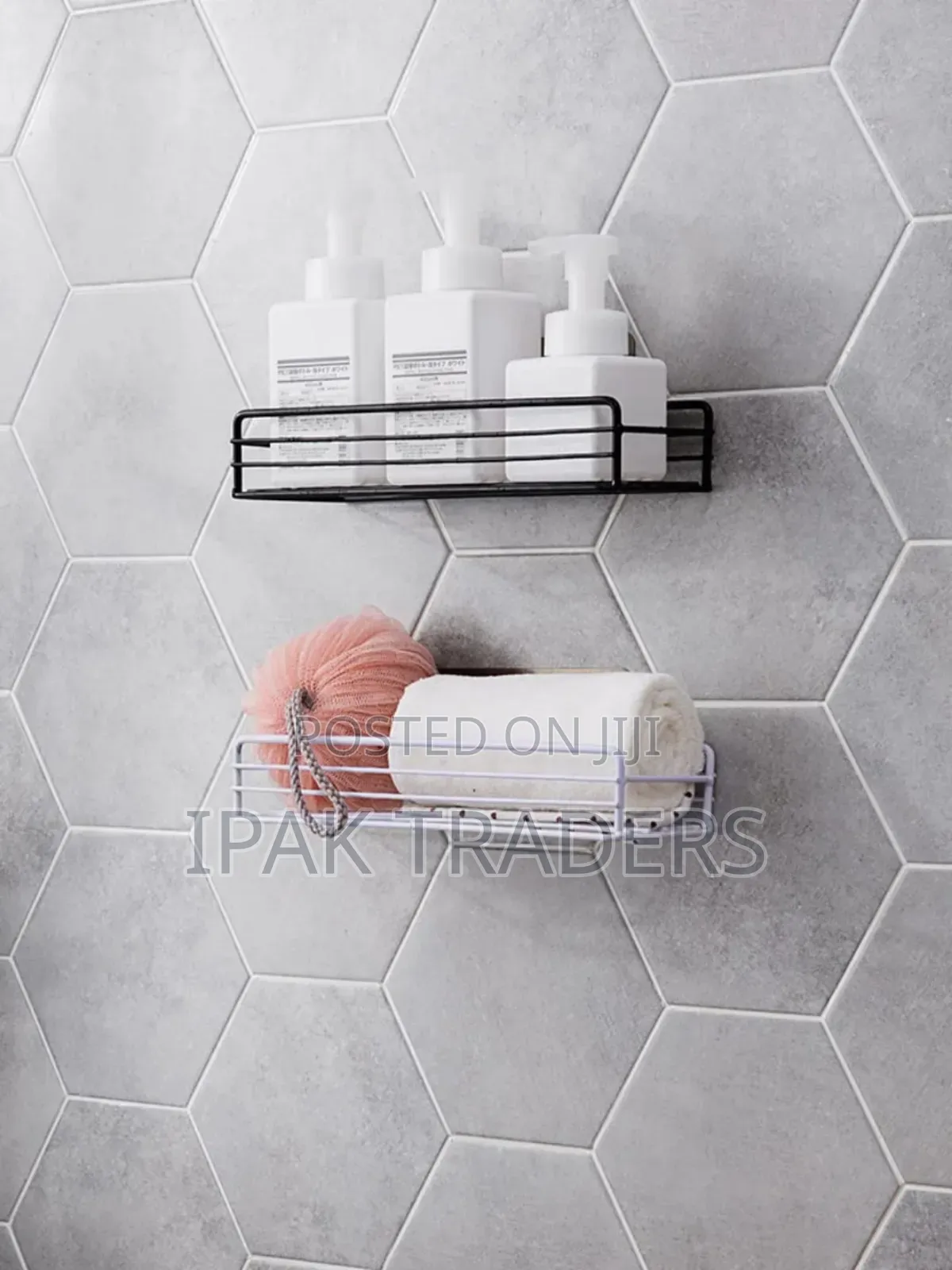  Sleek Metallic Storage Caddy