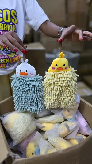 Cute Animal Chenille Hand Towels
