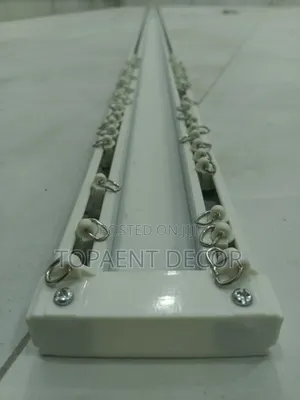 Double , Curtain and Sheer ,Non Bendable Rail
