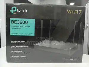 Tp-Link Archer Be220 Router Wifi 7 Be3600 - Black