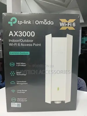 Tp-Link Eap650-Outdoor Ax3000 Wifi 6 Access Point.