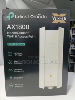 Tp-Link Eap610-Outdoor Ax1800 Wireless Dual-Band Access Point.