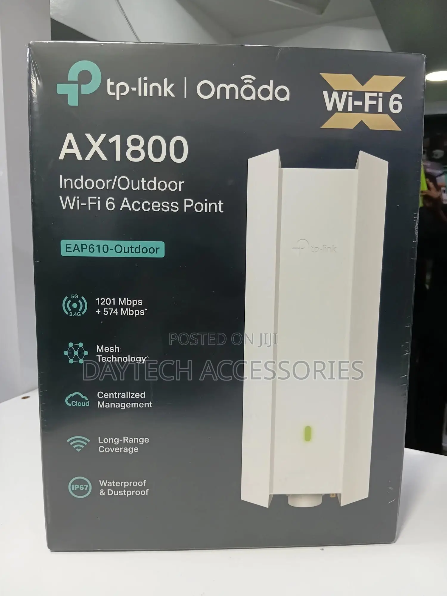 Tp-Link Eap610-Outdoor Ax1800 Wireless Dual-Band Access Point.