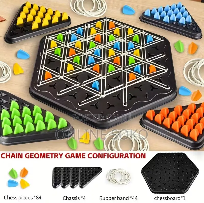 Chain Game Multiplayer Board Strategy Logical Thinking Puzzle Game
