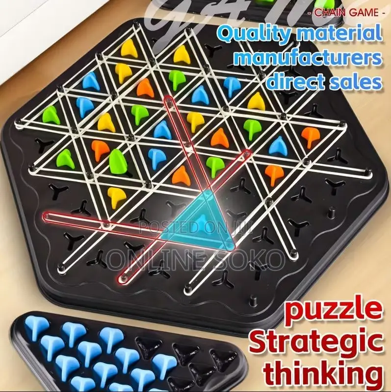 Chain Game Multiplayer Board Strategy Logical Thinking Puzzle Game