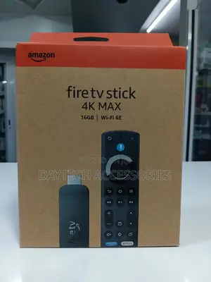 An Amazon Fire Tv Stick Max Streaming Device - Black