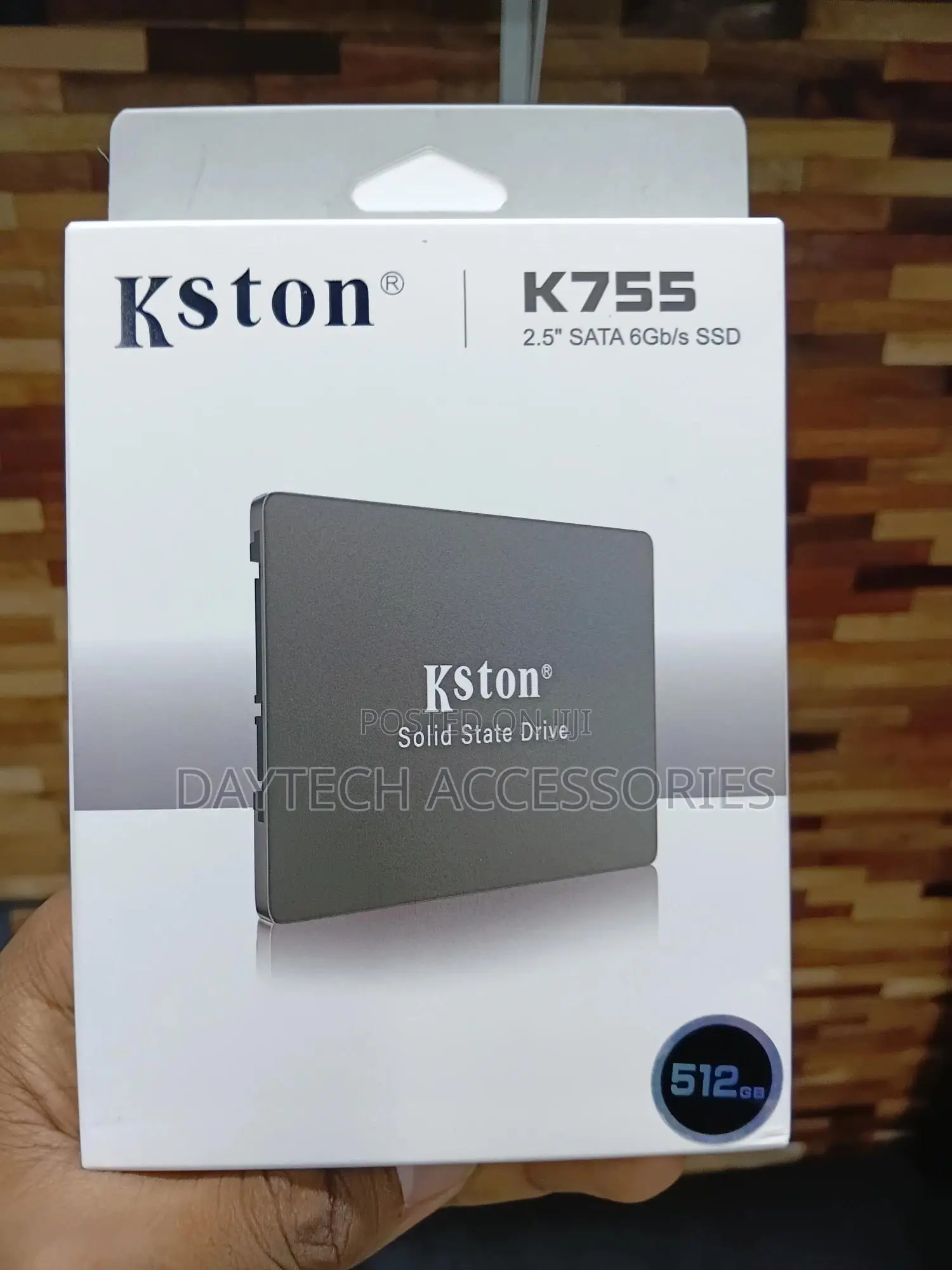 Kston 2.5-Inch Sata Solid State Drive (Ssd) With 512gb Capacity.