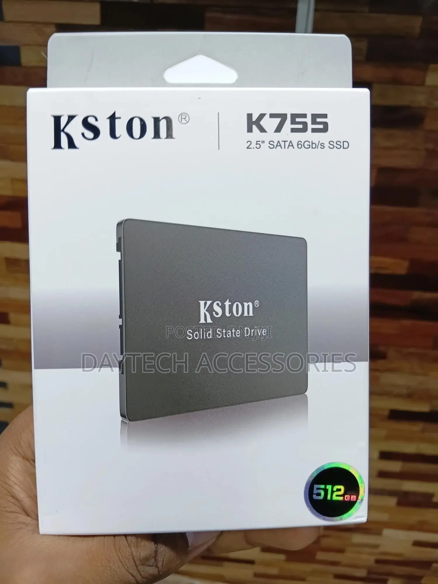 Kston 2.5-Inch Sata Solid State Drive (Ssd) With 512gb Capacity.