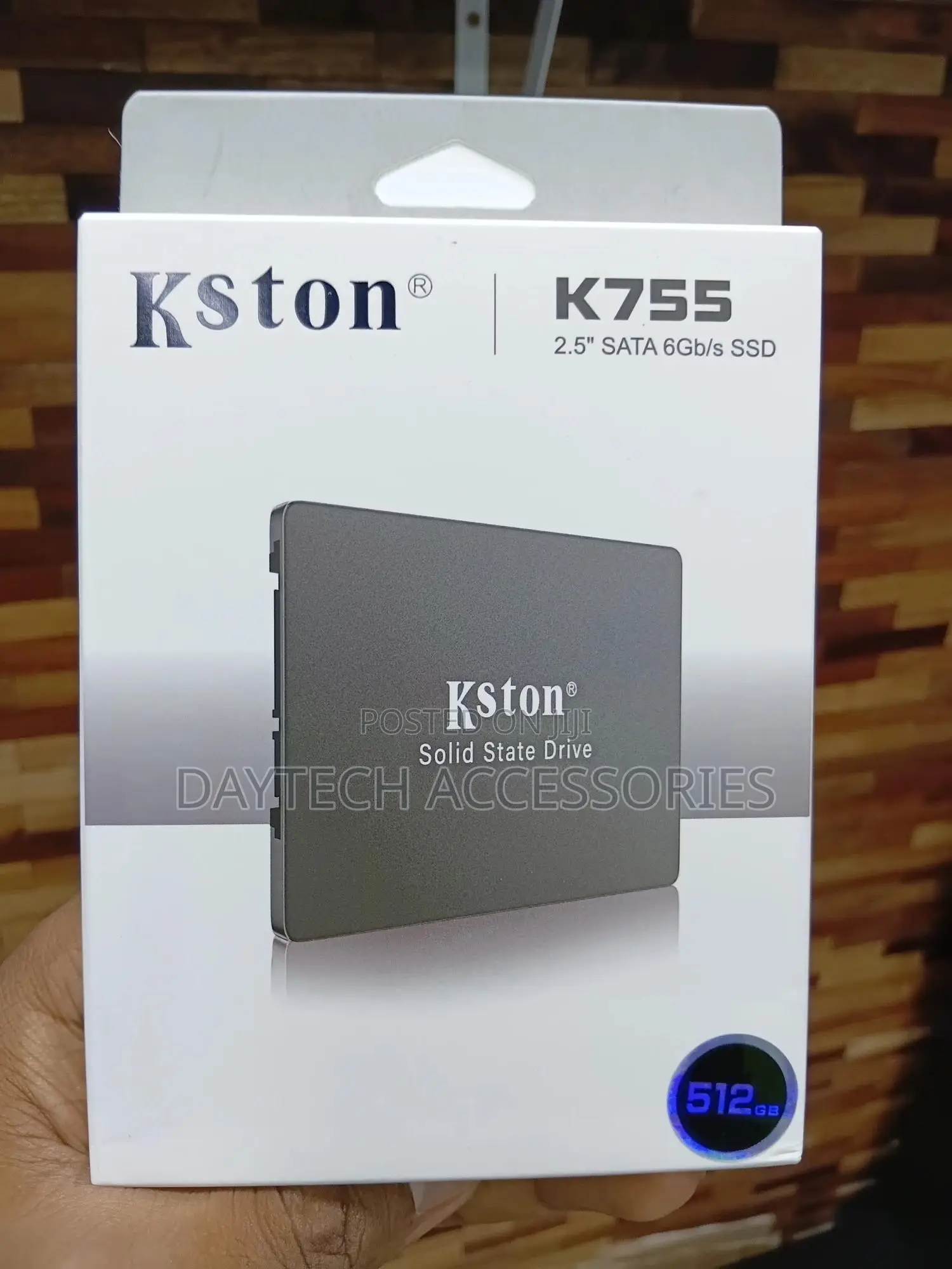 Kston 2.5-Inch Sata Solid State Drive (Ssd) With 512gb Capacity.