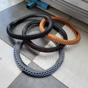 Universal Thread Stitch Steering Wheel Cover
