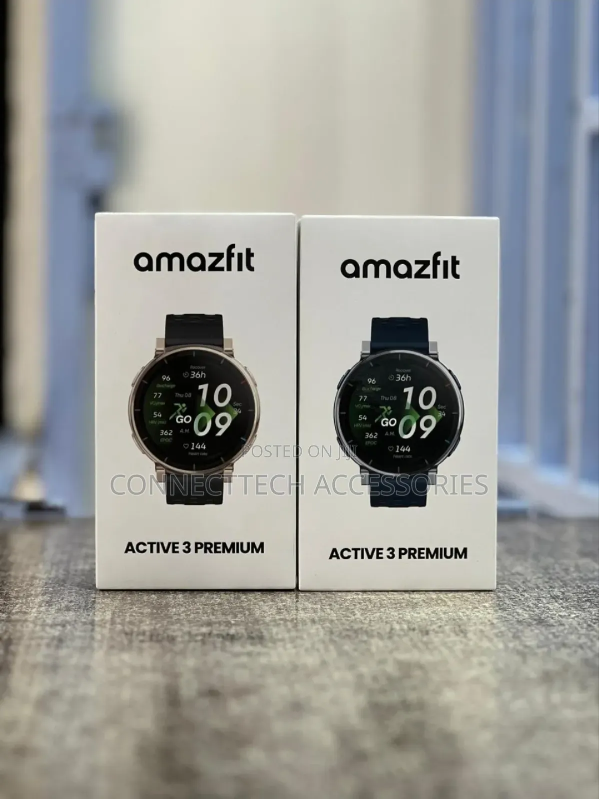 Amazfit Active 3 Premium GPS Running Smart Watch
