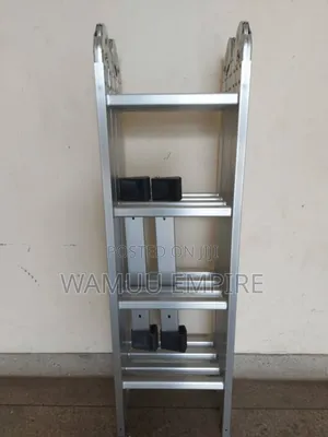 Aluminum 4×4 /16ft/4.7foldable Multipurpose Ladder