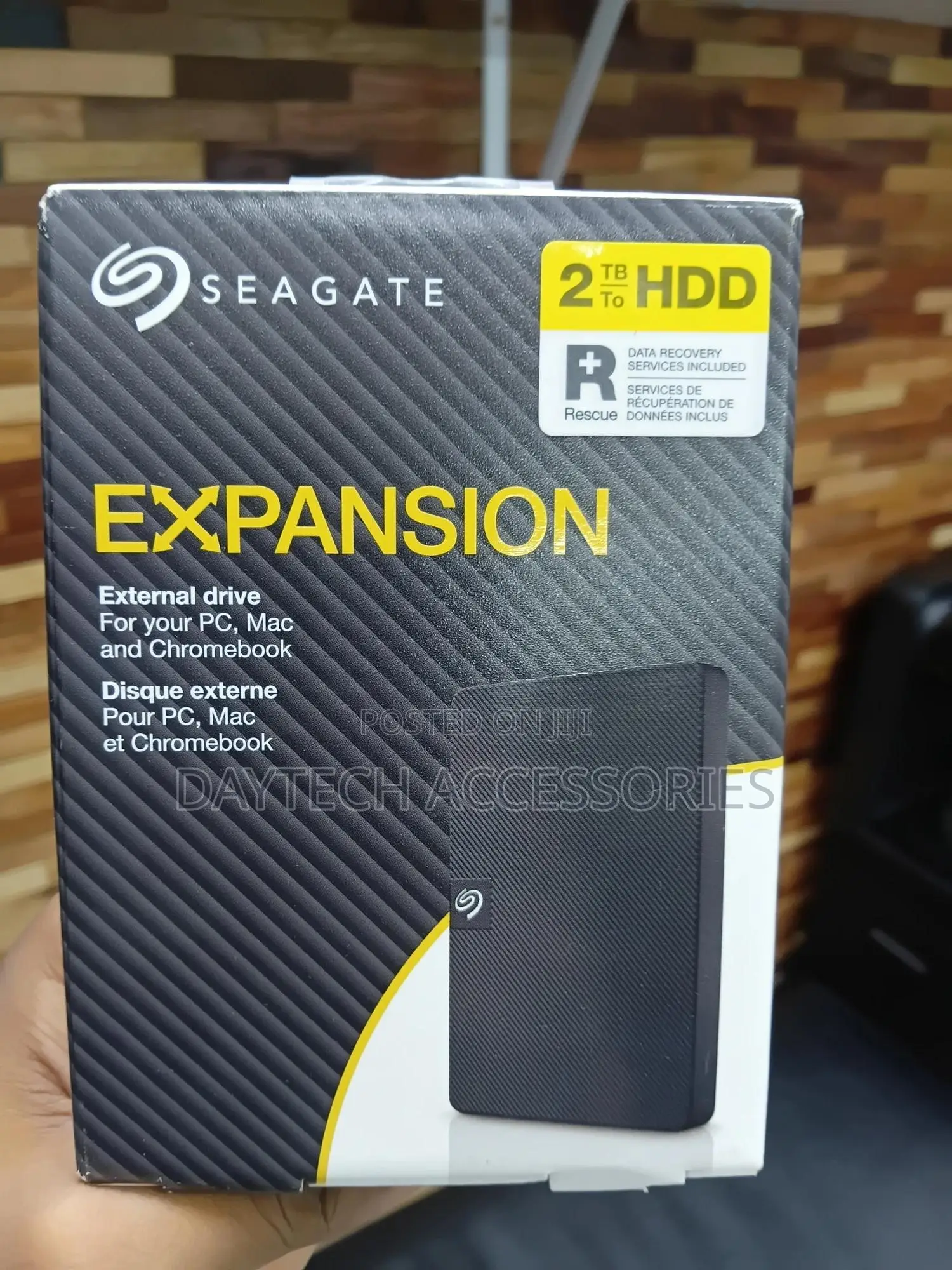 Seagate Expansion External Hard Drive Disk 2tb