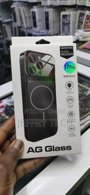 Ag Glass Case Is Designed for the iPhone 17 Pro.