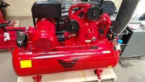 300l Electric 3 Phase Air Compressor Machine 10hp Motor 3 Pistons.
