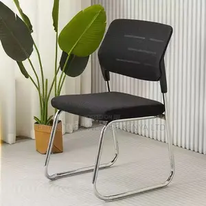 Office Chair; Stackable Fixed Legs Office Waiting Room Conference