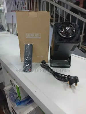 Plug and Play Hy320 Wifi Android Projector With Inbuilt Speaker