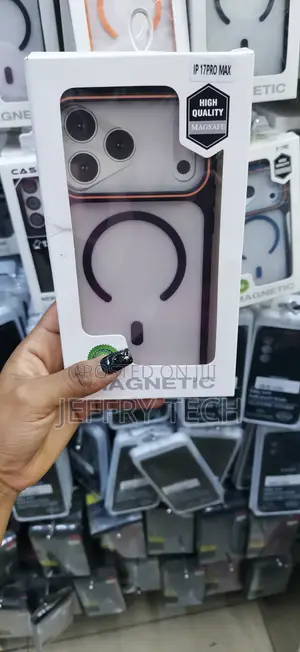 Magsafe-Compatible Phone Case Designed for an iPhone 17 Pro Max.
