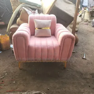 Pink Armchair