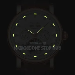Tevise Leather Watch