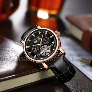 Tevise Leather Watch