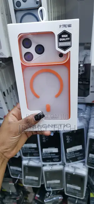 Magnetic Silicone Protective Case Designed for the iPhone 17 Pro Max.