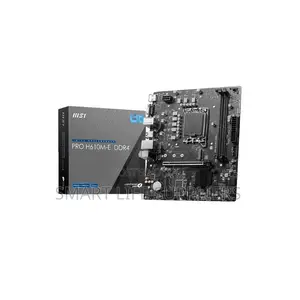 Msi Pro H610m-E Ddr4 Motherboard for Intel 12th 13th 14th Gen Processo
