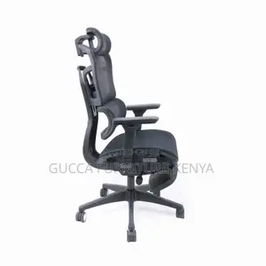 Black Full Mesh Orthopedic Manager Seat