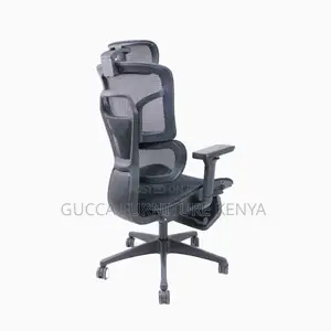 Black Full Mesh Orthopedic Manager Seat
