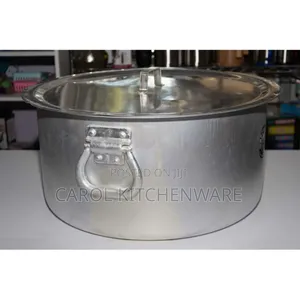 55 LTR Aluminium Sufuria With Handle/ Big Sufuria
