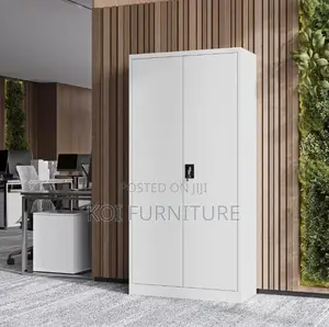 Office Cabinet; Two Doos Storage Cabinet With Locking Mechanism