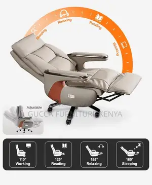 Pu Leather Executive Manager's Reclining Seat