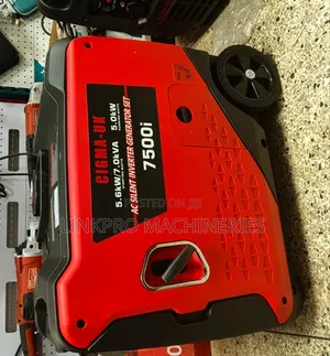 7kva Cigma Uk Super Silent Petrol Generator