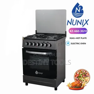 Nunix 3gas +Electric Oven Standing Cooker