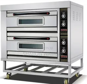 Premier Commercial Electric Oven Two Deck Four Trays