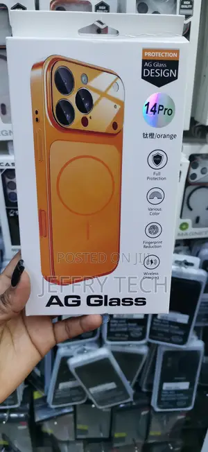 Magnetic Ag Glass Converter Case for iPhone 17 Pro