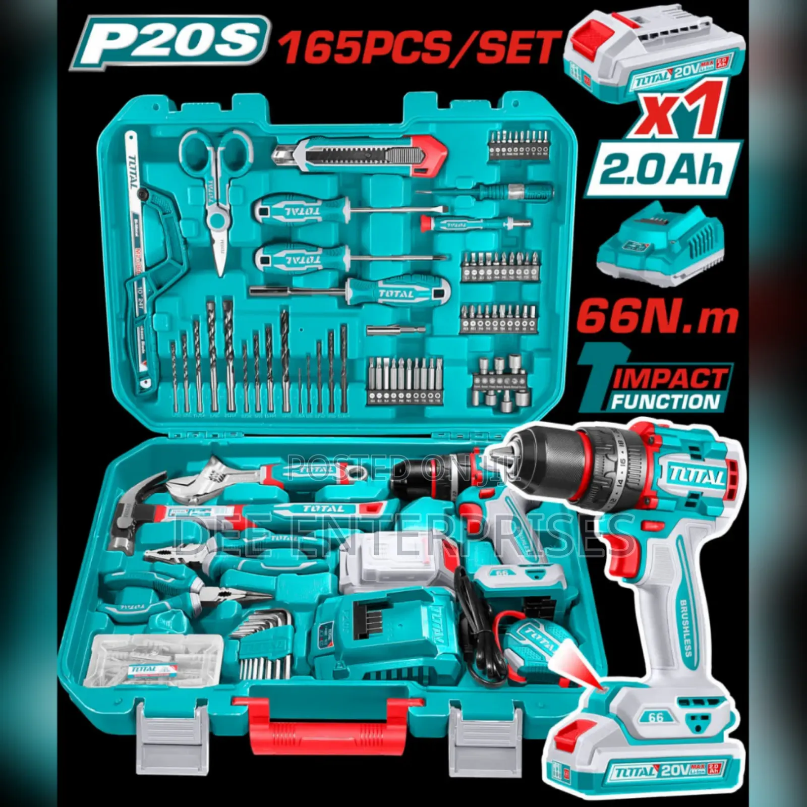 165pcs Drill Tool Set