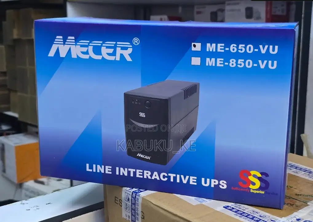 Mecer 650va Line Interactive Ups (Me-650-Vu)