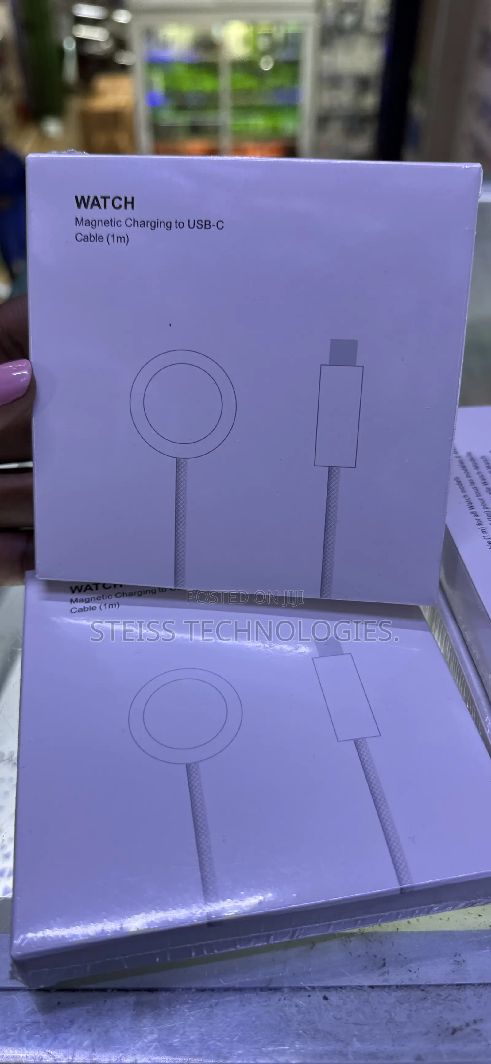 Type C Magnetic Smartwatch Charger.