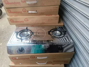 Ramtons Rg/544 Double Burner Gas Cooker