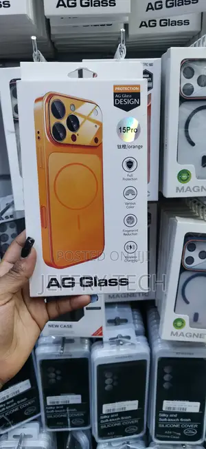 Ag Glassorange Case for Older iPhone Devices.
