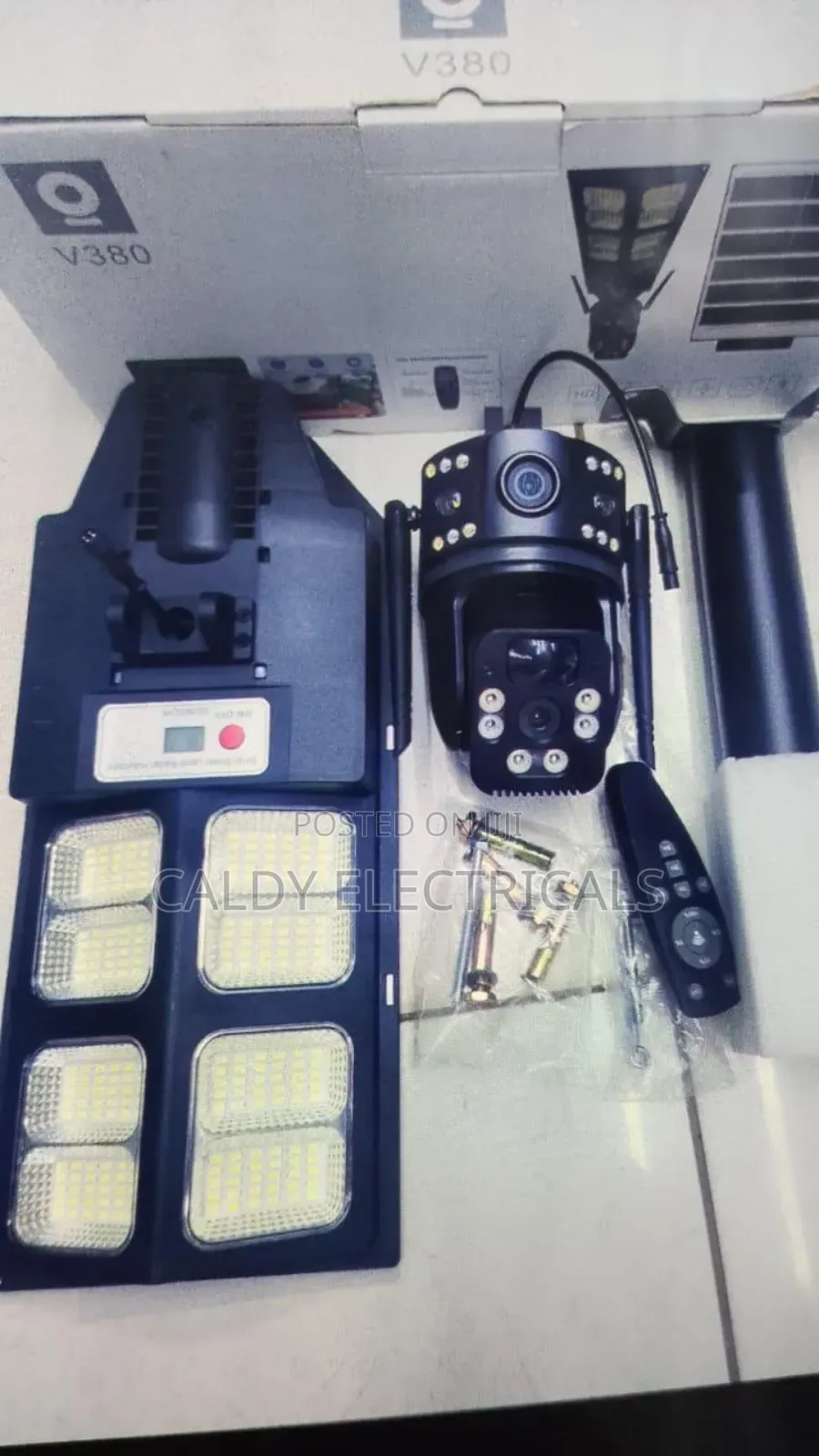 Floodlight With Camera