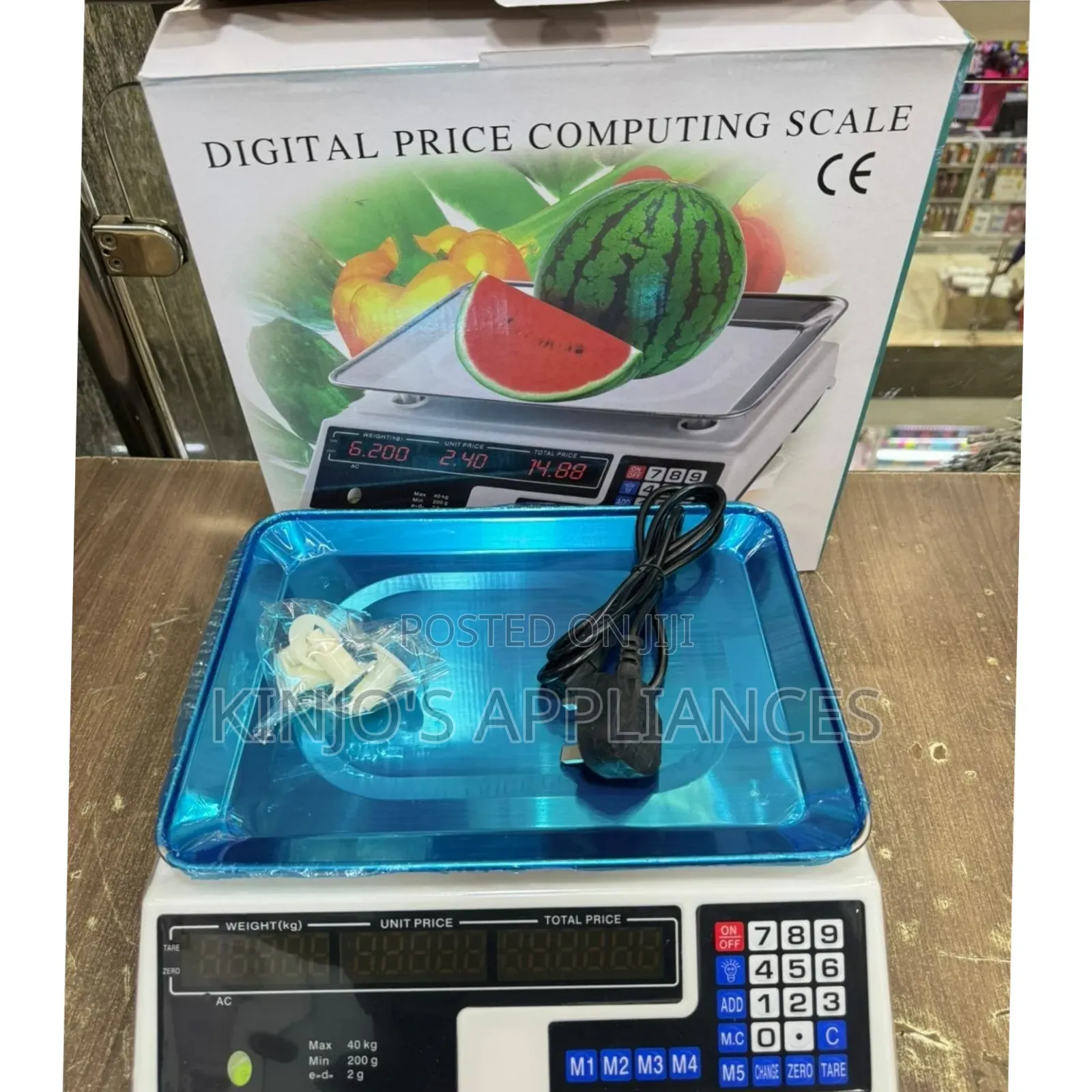 Armless Digital Scale 40kg